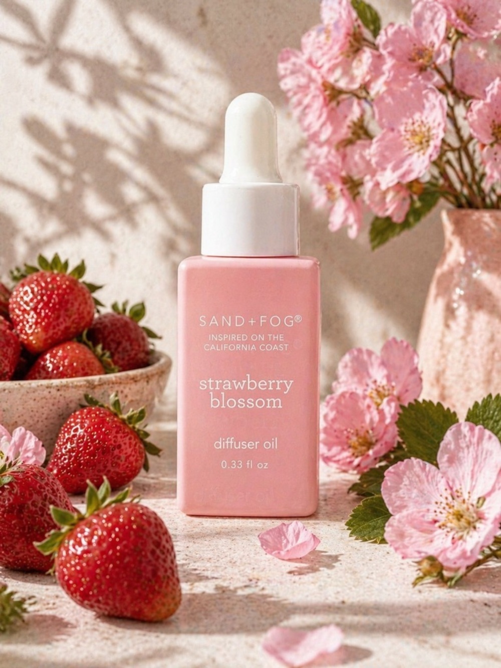 SAND+FOG STRAWBERRY BLOSSOM DIFFUSER OIL